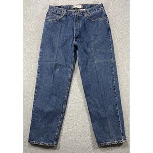 Levis Strauss 550 Jeans Mens 34x30 Distressed Paint Baggy Relaxed Fit Denim‎